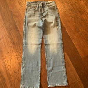 NEW American Eagle Original Bootcut Jeans, 28/32, Light Denim